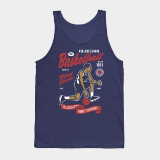 Basketball College League by ANIMOX Tank Top